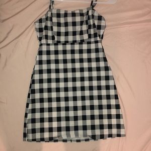 Black and white dress